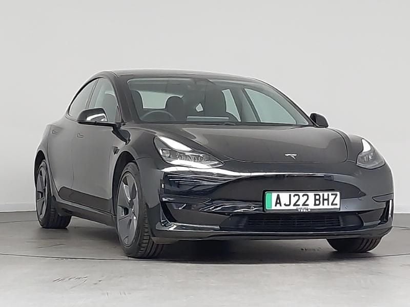 Black Used 2022 Tesla Model 3 RWD Sedan | £20,498 (A bit pricey) - Image 1/4