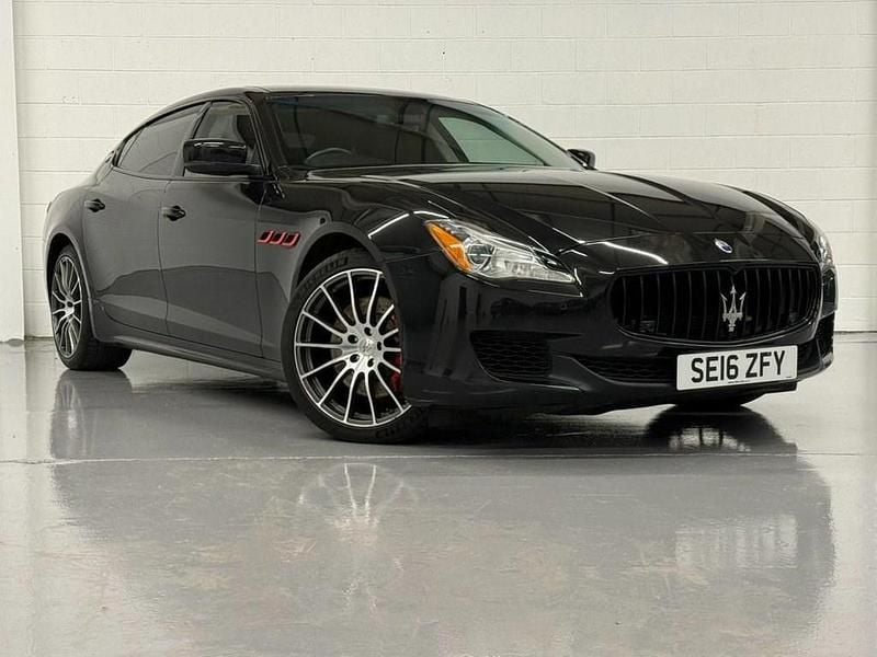 Black Used 2016 Maserati Quattroporte Sedan | £14,995 - Image 1/4