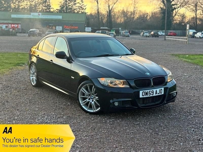 Black Used 2009 BMW 335 M Sport Sedan | £11,500 - Image 1/3