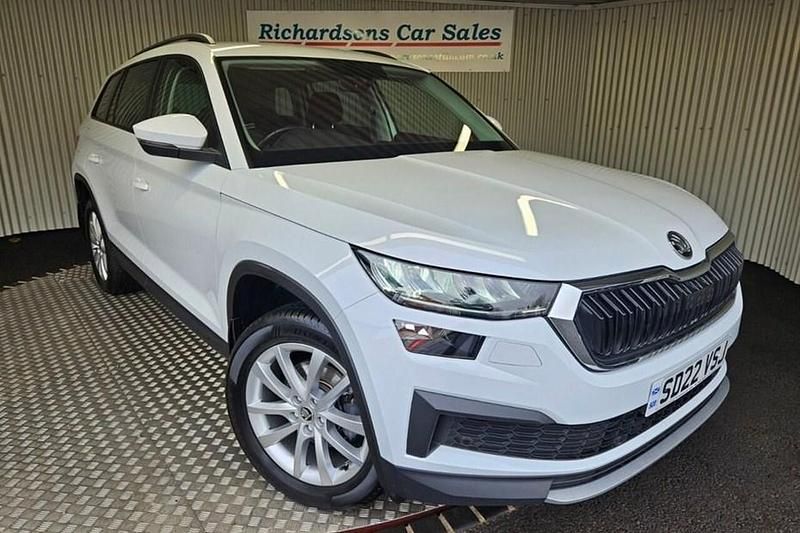 White Used 2022 Skoda Kodiaq SE Drive SUV | £20,500 (Good price) - Image 1/1
