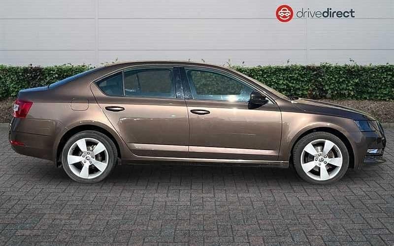 Used Skoda Octavia SE Drive 116 HP (85 kW) 2020 Brown Hatchback