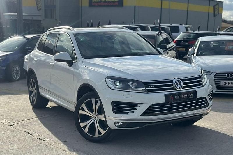 Used VW Touareg R-line 262 HP (192 kW) 2015 White SUV