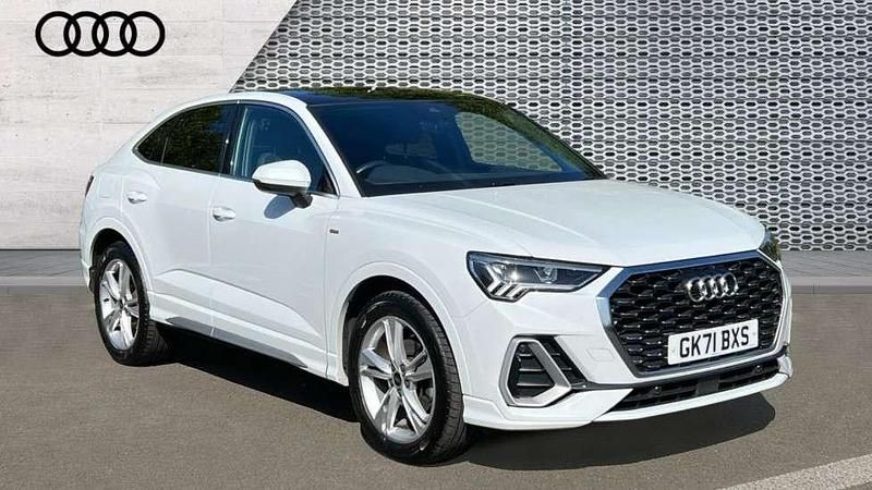 White Used 2021 Audi Q3 S-Line SUV | £21,428 (A bit pricey) - Image 1/4