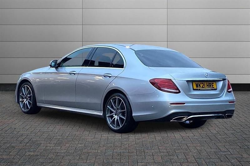 Used Mercedes E200 AMG line 184 HP (135 kW) 2021 Silver Sedan