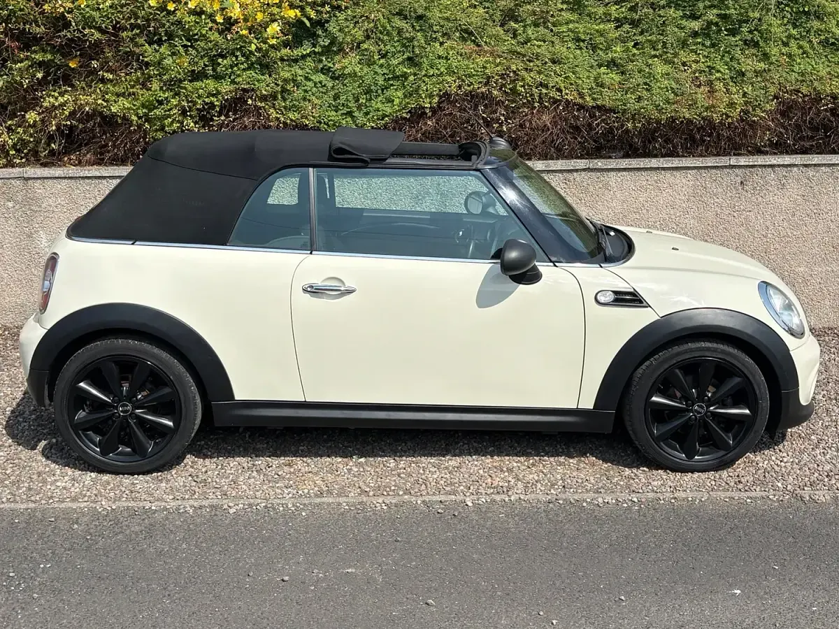 Used Mini Cooper Cabriolet 2013 White Cabriolet