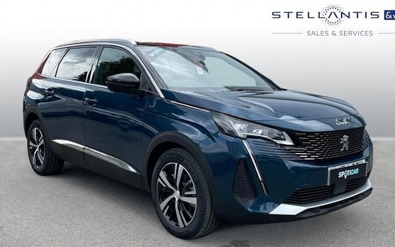 Blue New 2024 Peugeot 5008 GTi MPV | £29,742 - Image 1/4