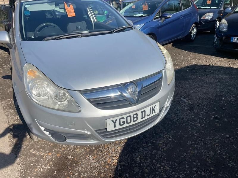 Used Vauxhall Corsa 2008 Silver Hatchback