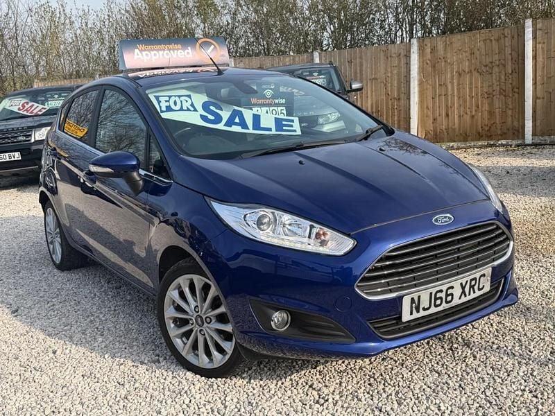 Used Ford Fiesta Titanium X 2016 Blue Hatchback
