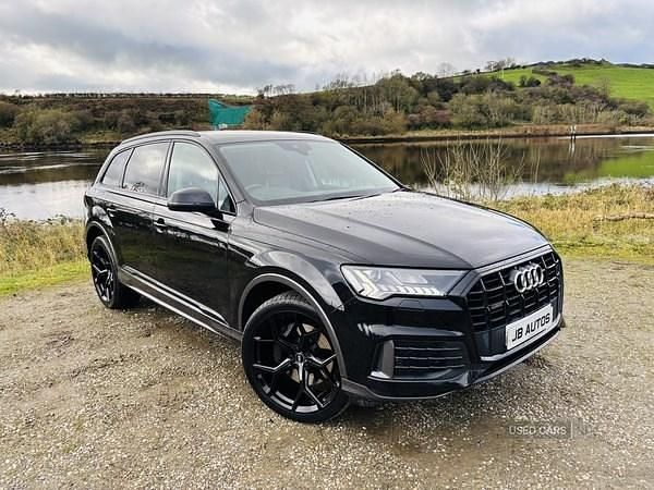 Black Used 2020 Audi Q7 Sport SUV | £32,950 (Fair price) - Image 1/4
