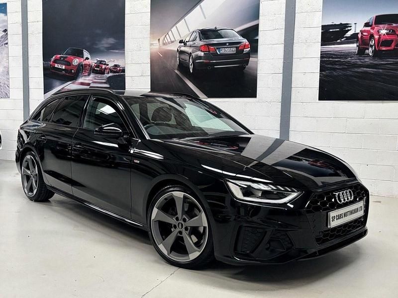 Used Audi A4 Black Edition 163 HP (119 kW) 2021 Black Estate