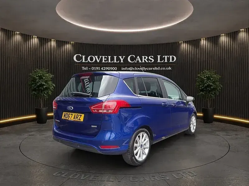 Used Ford B-MAX Titanium 100 HP (73 kW) 2018 Blue MPV