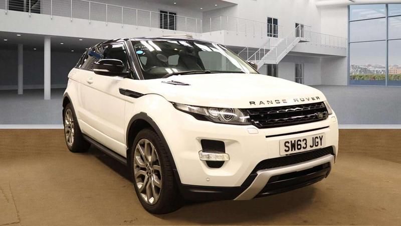 White Used 2013 Land Rover Range Rover evoque Dynamic Coupe | £8,333 (Fair price) - Image 1/4