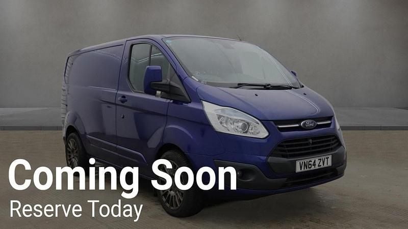 Used Ford Transit Custom Limited 125 HP (91 kW) 2015 Blue Van