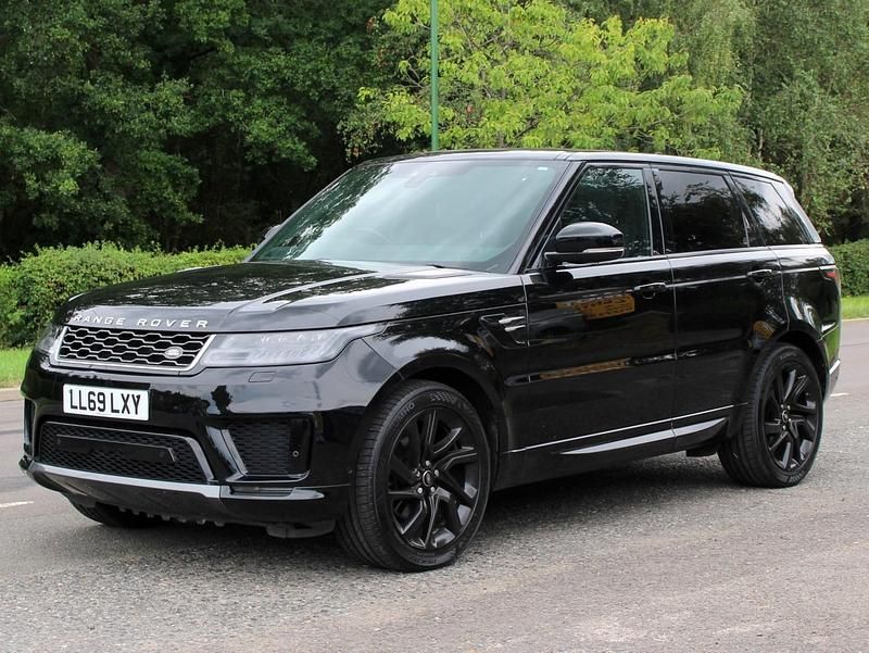 Black Used 2019 Land Rover Range Rover Sport HSE SUV | £27,950 (Fair price) - Image 1/4