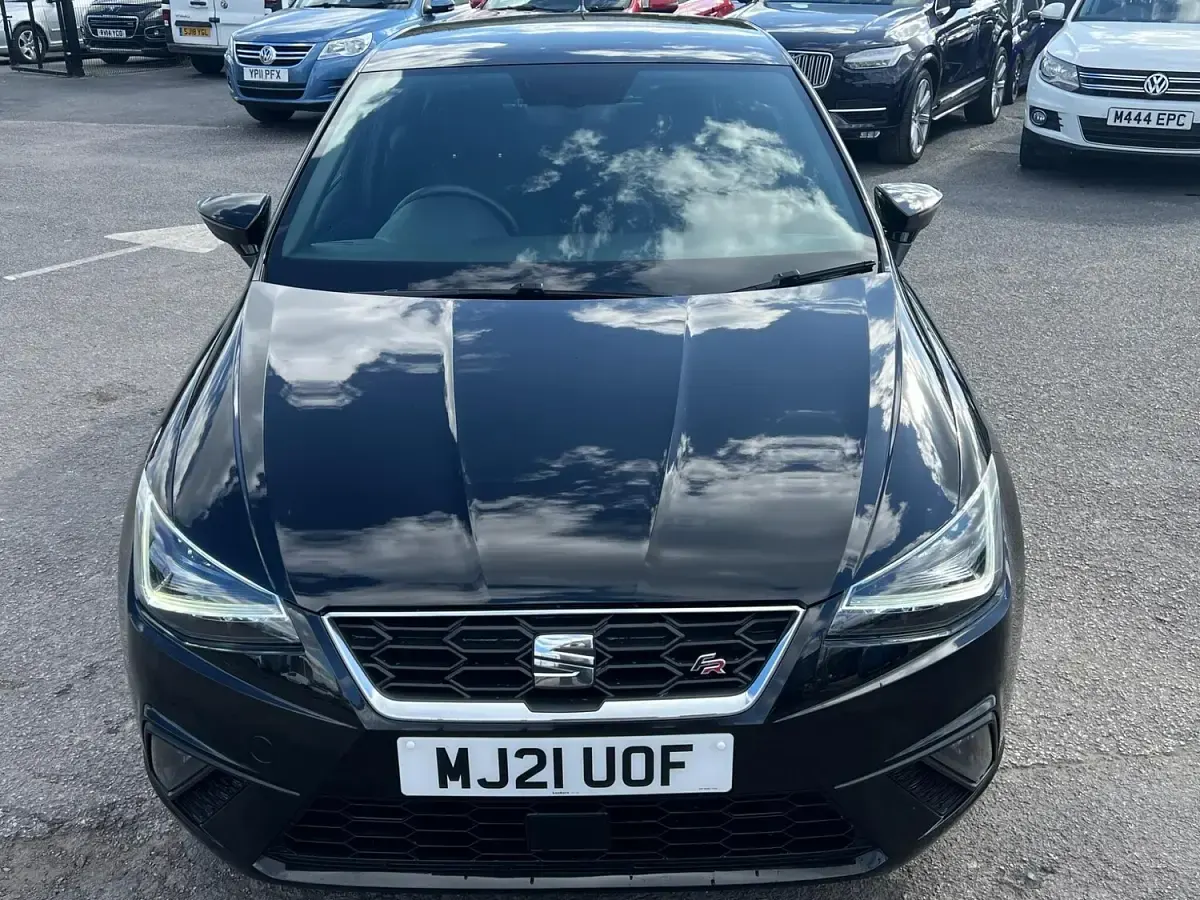 Used Seat Ibiza FR 95 HP (69 kW) 2021 Black Hatchback