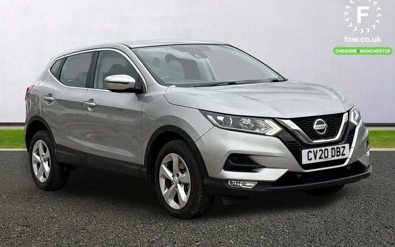 Silver Used 2020 Nissan Qashqai Acenta Premium SUV | £12,799 (Good price) - Image 1/4
