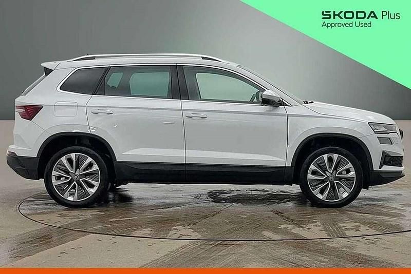 Used Skoda Karoq SE L 150 HP (110 kW) 2025 Moon white metallic SUV