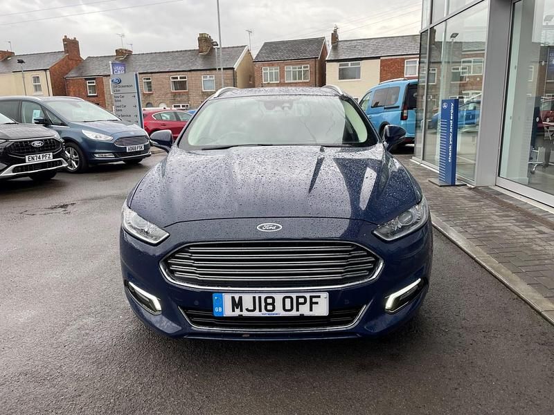 Used Ford Mondeo Titanium 120 HP (88 kW) 2018 Blue Estate