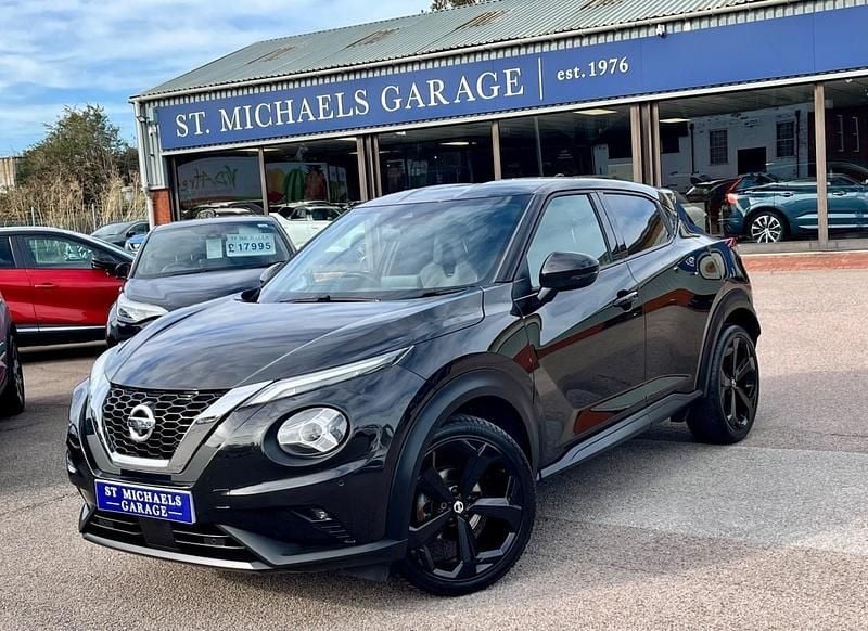Black Used 2021 Nissan Juke Tekna SUV | £15,995 (Fair price) - Image 1/4