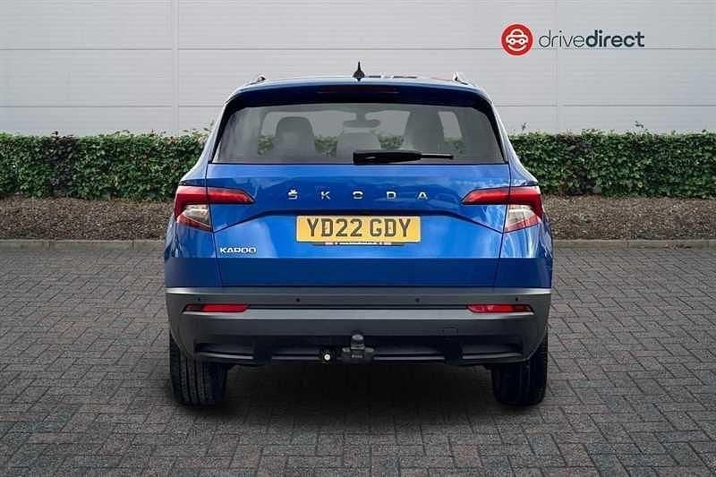 Used Skoda Karoq SE L 110 HP (80 kW) 2022 Blue SUV