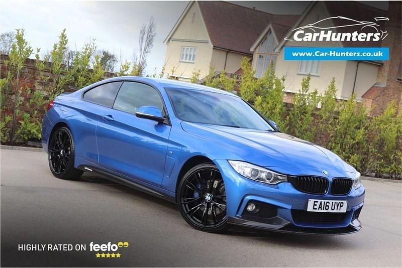 Blue Used 2016 BMW 420 M Sport Coupe | £16,495 (A bit pricey) - Image 1/4
