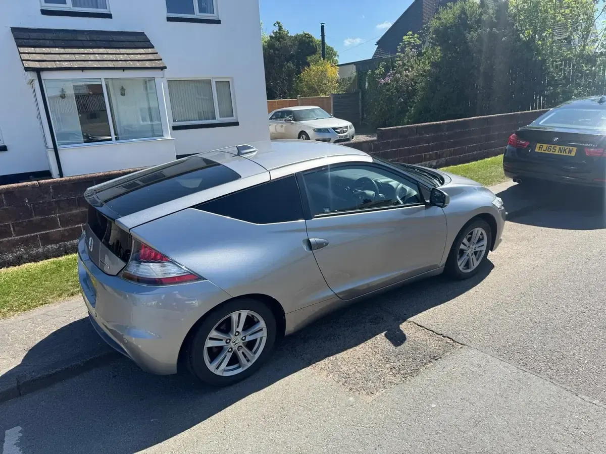 Used Honda CR-Z Hybrid 124 HP (91 kW) 2010 Silver Coupe