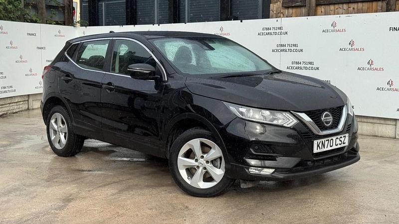 Black Used 2020 Nissan Qashqai Acenta Premium SUV | £9,295 (Super price) - Image 1/4