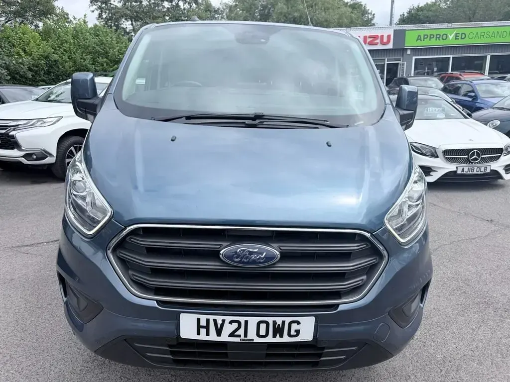 Used Ford Transit Custom Limited 2021 Blue Van