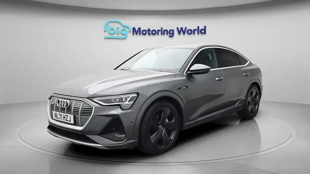 Used Audi e-tron S-Line 300 kW (408 HP) 2021 Grey SUV