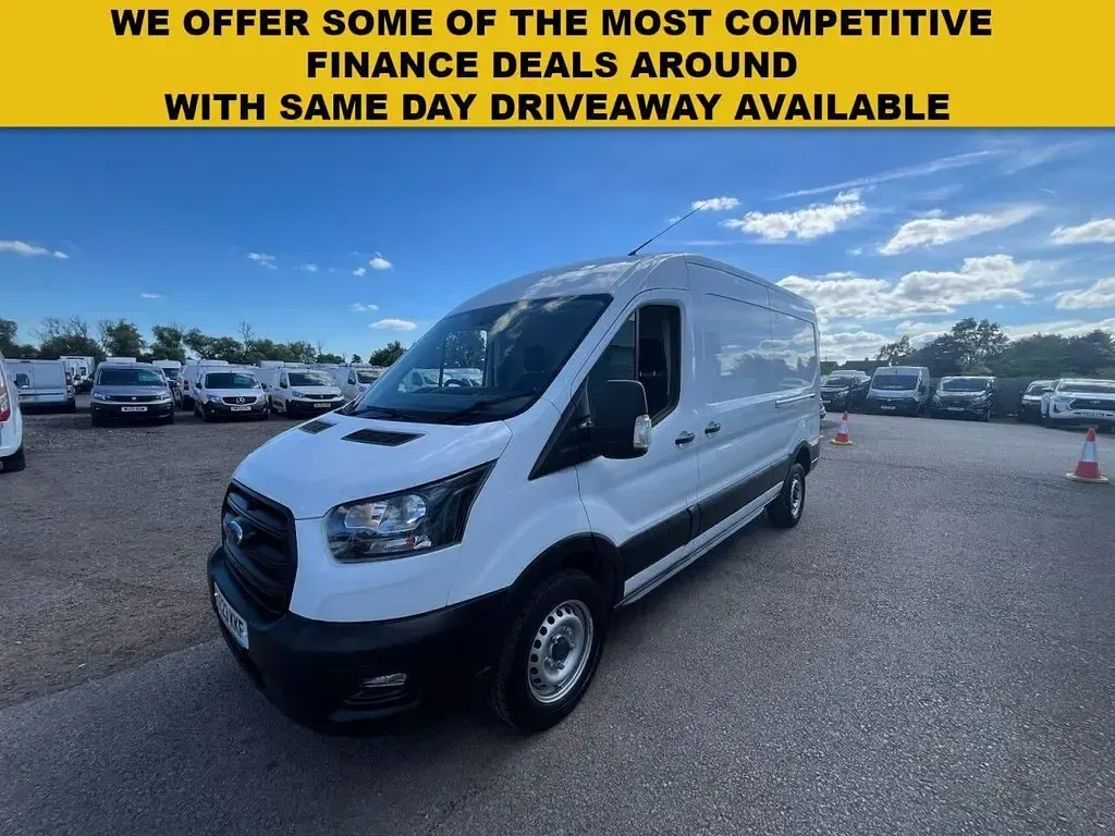Used Ford Transit S 130 HP (95 kW) 2023 White Van