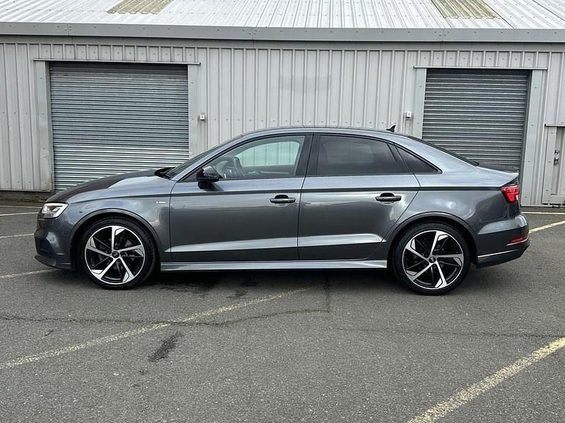 Used Audi A3 Black Edition 116 HP (85 kW) 2018 Grey Sedan