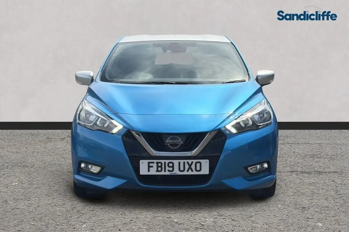 Used Nissan Micra Acenta 101 HP (74 kW) 2019 Blue Hatchback