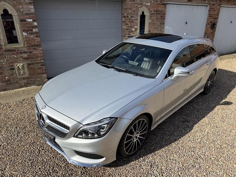 Used Mercedes CLS220 AMG Line Premium 2015 Silver Estate