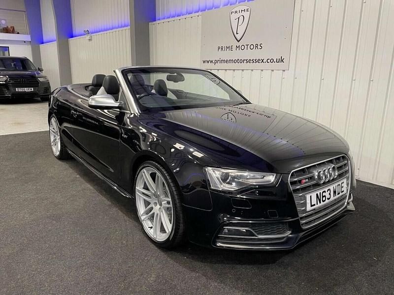 Black Used 2013 Audi A5 Cabriolet Cabriolet | £11,489 (A bit pricey) - Image 1/4