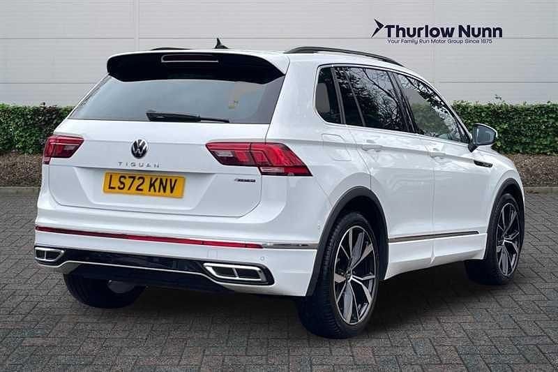 Used VW Tiguan R-line 190 HP (139 kW) 2022 White SUV