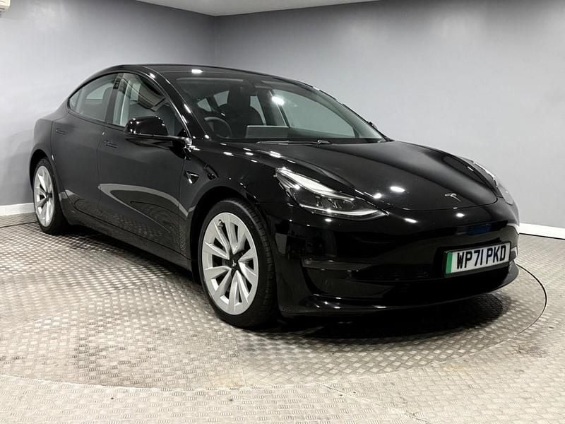 Used Tesla Model 3 Long Range AWD 366 kW (498 HP) 2022 Black Sedan
