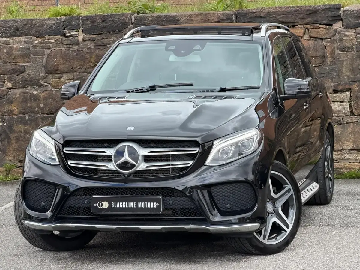 Used Mercedes GLE350 AMG line 2016 Black SUV