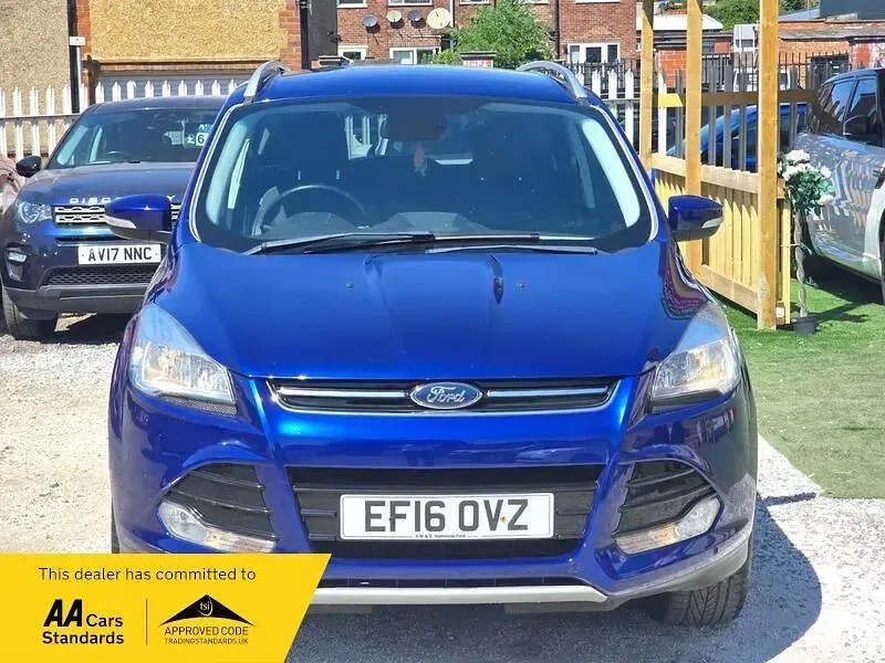 Used Ford Kuga Titanium 182 HP (133 kW) 2016 Blue SUV