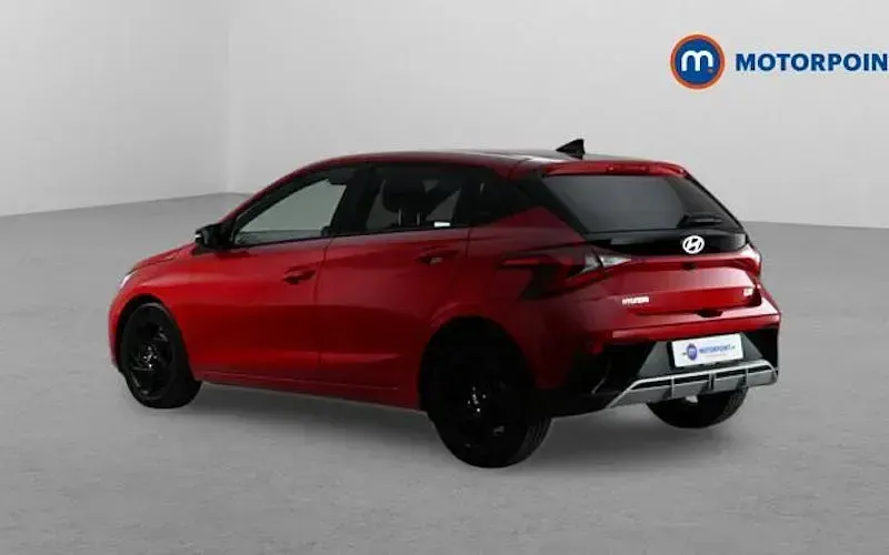 Used Hyundai i20 Blackline 90 HP (66 kW) 2026 Red Hatchback