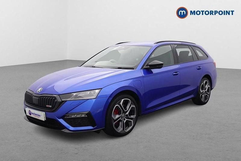 Used Skoda Octavia vRS 2022 Blue Estate