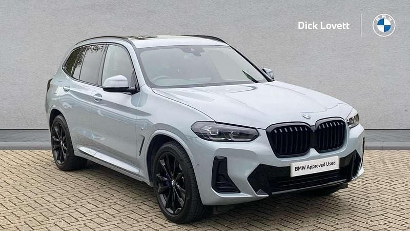 Grey Used 2023 BMW X3 M Sport SUV | £42,222 (Expensive) - Image 1/4