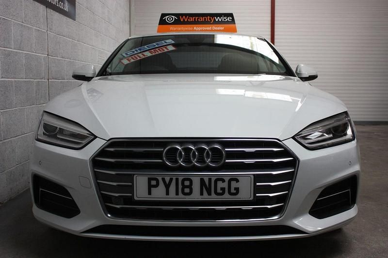 Used Audi A5 Sport 190 HP (139 kW) 2018 White Coupe