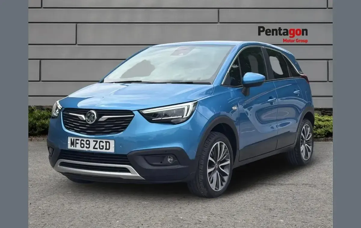 Used Vauxhall Crossland X Elite 128 HP (94 kW) 2020 Blue SUV