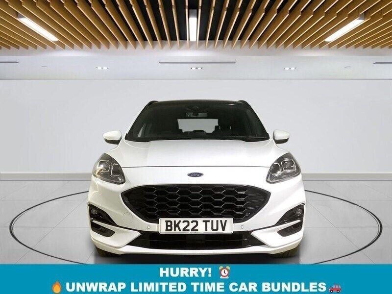 White Used 2022 Ford Kuga ST-Line X SUV | £17,649 (Fair price) - Image 1/3