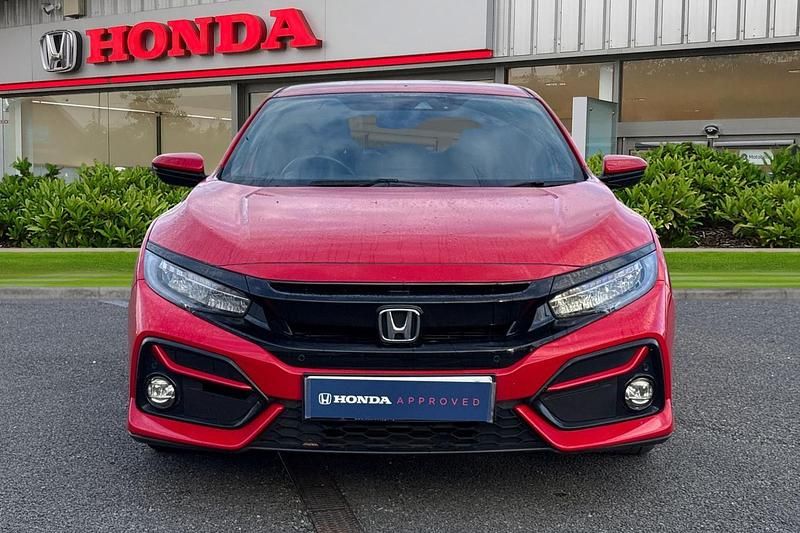 Used Honda Civic SR 126 HP (92 kW) 2022 Red Hatchback