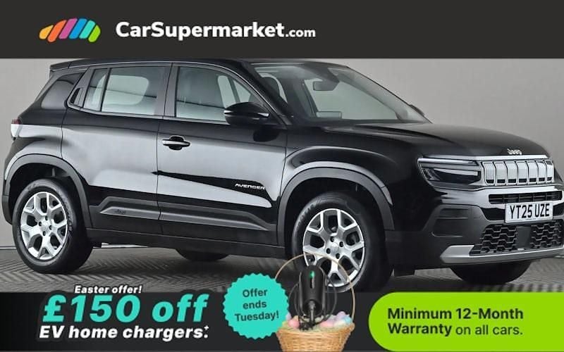 Used Jeep Avenger Altitude 101 HP (74 kW) 2025 Black SUV