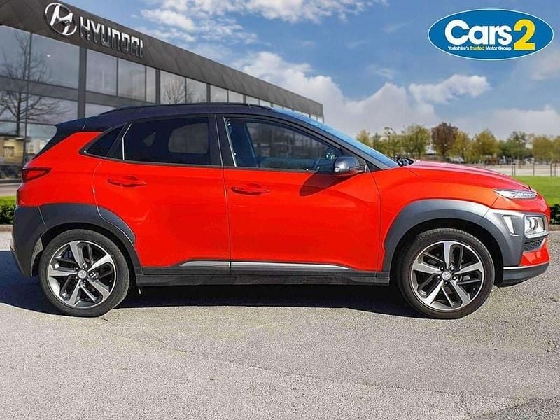 Used Hyundai Kona Premium 2019 Orange SUV