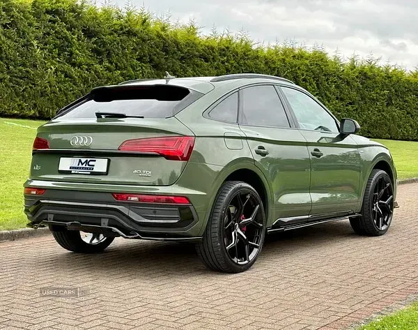 Used Audi Q5 Comfort 204 HP (150 kW) 2021 Green SUV