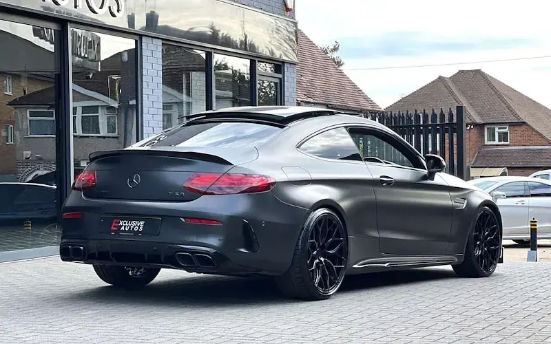 Used Mercedes C63 AMG AMG 476 HP (350 kW) 2018 Grey Coupe