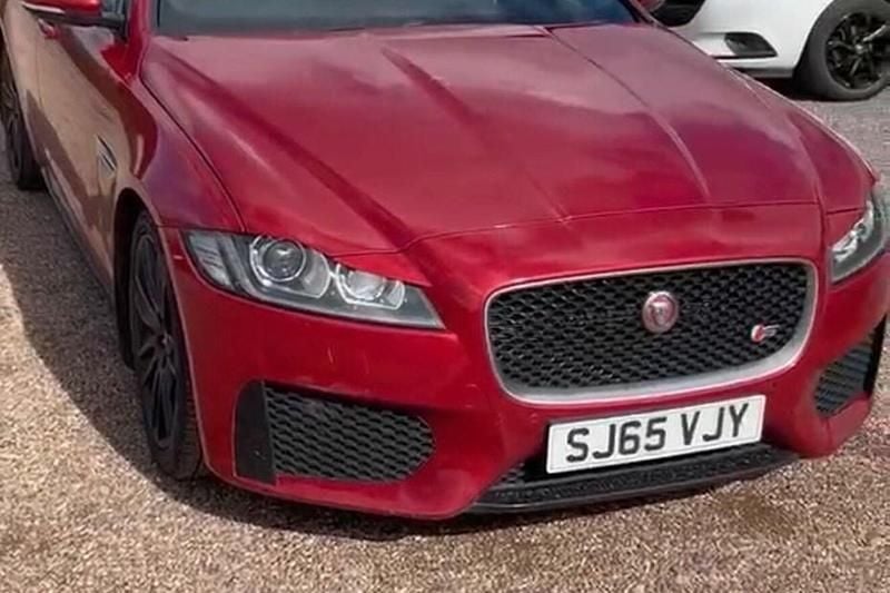 Used Jaguar XF S 2015 Red Sedan